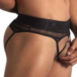 Jock Strap Roger Smuth RS082 -Magasin De Lingerie De Mode jockstrap rs rs082 noir 4