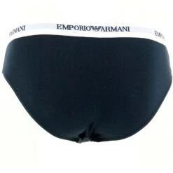 Pack 2 Slips Emporio Armani 111321 C717 -Magasin De Lingerie De Mode packs emporioarmani 111321c717 blancmarine 8