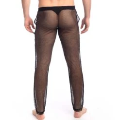 Pantalon L Homme Invisible Voile Envoutant HW134VOI -Magasin De Lingerie De Mode pantalon hi hw134voi noir 3