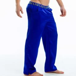 Pantalon Modus Vivendi Meander 11661 -Magasin De Lingerie De Mode pantalon modusvivendi 11661 bleuroyal 4