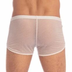 Short L Homme Invisible La Crème HW129VEI -Magasin De Lingerie De Mode short hi hw129vei blanc 3