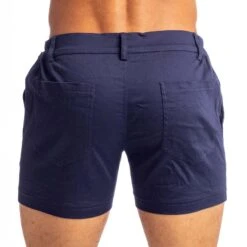 Short L Homme Invisible Tennis HW158TNS -Magasin De Lingerie De Mode short hi hw158tns bleu 3