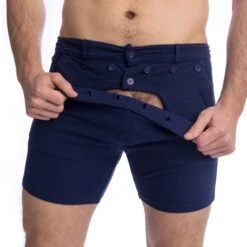Short L Homme Invisible HW159MAT -Magasin De Lingerie De Mode short hi hw159mat bleu 4