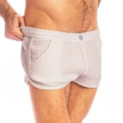 Short L Homme Invisible Palm Spring SP05PAL -Magasin De Lingerie De Mode short hi sp05pal blanc 4