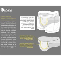 Short De Bain Addicted Rainbow ADS239 -Magasin De Lingerie De Mode shortbain addicted ADS239 blanc 5