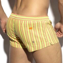 Short De Bain ES Collection Hippie 2202 -Magasin De Lingerie De Mode shortbain esco 2204 jaune 3