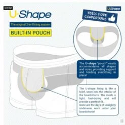 Short De Bain ES Collection Hippie 2202 -Magasin De Lingerie De Mode shortbain esco 2204 jaune 5