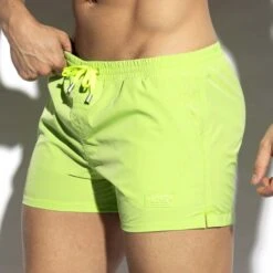 Short De Bain ES Collection Thin Stripes 2307 -Magasin De Lingerie De Mode shortbain esco 2307 vert 4