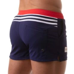 Short De Bain Iconic TOF PARIS TOF210BU -Magasin De Lingerie De Mode shortbain tof tof210bu raye 3