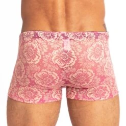 Shorty L Homme Invisible La Fleur Rose MY14LFR -Magasin De Lingerie De Mode shorty hi MY14LFR rose 3