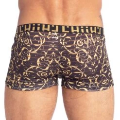 Shorty L Homme Invisible Oppulence DOro MY39ORO -Magasin De Lingerie De Mode shorty hi MY39ORO noir 3