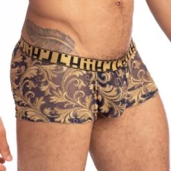 Shorty L Homme Invisible Oppulence UW25OPP -Magasin De Lingerie De Mode shorty hi UW25OPP BLEU 4