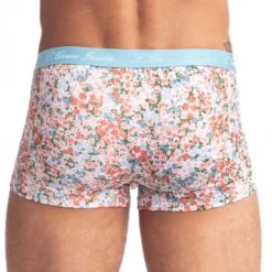 Shorty L Homme Invisible Lit De Fleurs MY39LDF -Magasin De Lingerie De Mode shorty hi my39ldf bleuciel 3
