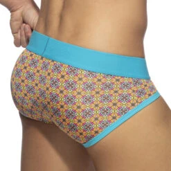 Slip Swimderwear Addicted AD1154 -Magasin De Lingerie De Mode slip ad ad1154 turquoise 3