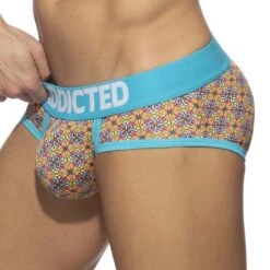 Slip Swimderwear Addicted AD1154 -Magasin De Lingerie De Mode slip ad ad1154 turquoise 4