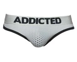 Slip Addicted Mesh AD668 -Magasin De Lingerie De Mode slip addicted ad668 argent 9