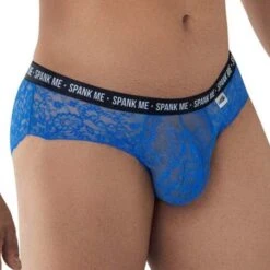 Slip Candyman Spank Me Lace 99615 -Magasin De Lingerie De Mode slip cady 99615 royal 4