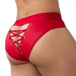 Slip Candyman 99641 -Magasin De Lingerie De Mode slip candy 99641 rouge 3