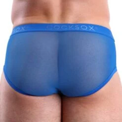 Slip CockSox Tranquil Blue CX76ME -Magasin De Lingerie De Mode slip cocksox cx76me royal 3