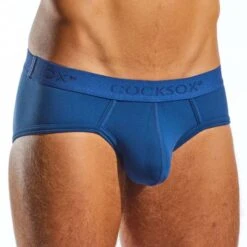 Slip CockSox Mayfair CX76N -Magasin De Lingerie De Mode slip cocksox cx76n bleu 4