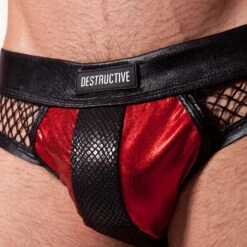 Slip DESTRUCTIVE 1DS02 -Magasin De Lingerie De Mode slip destructive 1ds02 noir 4