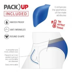 Slip De Bain Addicted Leopard Stripes ADS268 -Magasin De Lingerie De Mode slipbain addicted ads268 gris 5