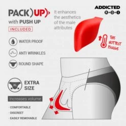 Slip De Bain Addicted Neon ADS284 -Magasin De Lingerie De Mode slipbain addicted ads284 rose 5