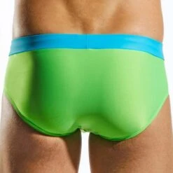 Slip De Bain CockSox Slice Green CX79WB -Magasin De Lingerie De Mode slipbain cocksox cx79wb vert 3