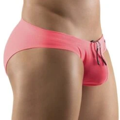 Slip De Bain X4D ErgoWear Neon EW1223 -Magasin De Lingerie De Mode slipbain ergowear EW1223 corail 4