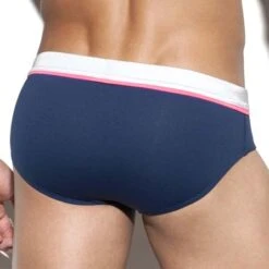 Slip De Bain ES Collection Marc 1801 -Magasin De Lingerie De Mode slipbain escollection 1801 bleu 3