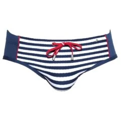 Slip De Bain ES Collection Sailor 1920 -Magasin De Lingerie De Mode slipbain escollection 1920 bleu 9