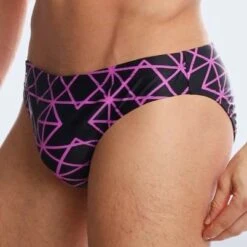 Slip De Bain Garçon Axiom -Magasin De Lingerie De Mode slipbain garcon SWAXI noir 4