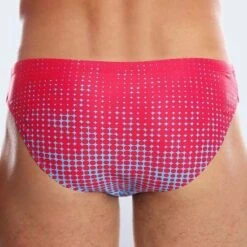 Slip De Bain Garçon Kinetic -Magasin De Lingerie De Mode slipbain garcon swkin rose 3