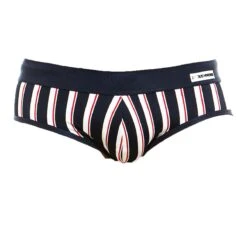 Slip De Bain Modus Vivendi Marine GS1912 -Magasin De Lingerie De Mode slipbain modus GS1912 bleu 9