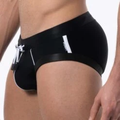 Slip De Bain Pump! Waterbrief 13005 -Magasin De Lingerie De Mode slipbain pump 13005 noir 4