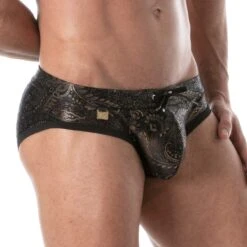 Slip De Bain Splendid TOF PARIS TOF264O -Magasin De Lingerie De Mode slipbain tof TOF264O or 4