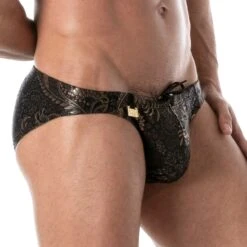 Slip De Bain Splendid TOF PARIS TOF265O -Magasin De Lingerie De Mode slipbain tof TOF265O or 4