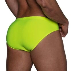 Slip De Bain Neon TOF PARIS TOF269JF -Magasin De Lingerie De Mode slipbain tof TOF269JF jaune 3