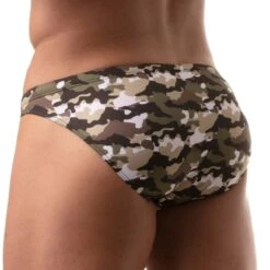 Slip De Bain Iconic Swim TOF PARIS TOF205K -Magasin De Lingerie De Mode slipbain tof tof205k camo 3