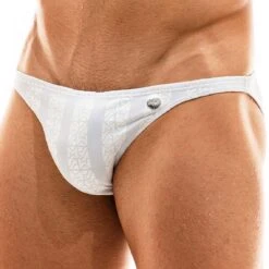 Slip De Bain Modus Vivendi Tyres ES2011 -Magasin De Lingerie De Mode slipdebain modus es2011 blanc 4