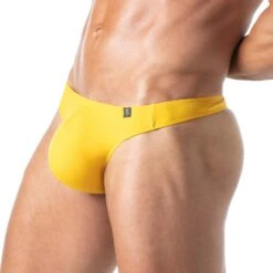 String Champion TOF PARIS TOF302J -Magasin De Lingerie De Mode string TOF302J jaune 4