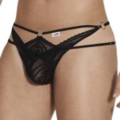 String Candyman 99547 -Magasin De Lingerie De Mode string candy 99547 noir 4