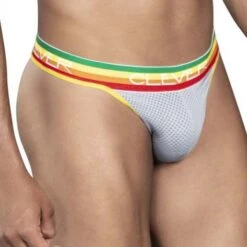 String Clever Luky 0925 -Magasin De Lingerie De Mode string clever 0925 gris 4