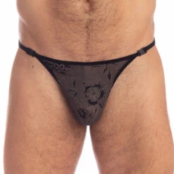 String L Homme Invisible Fleur Noire UW21XFLN