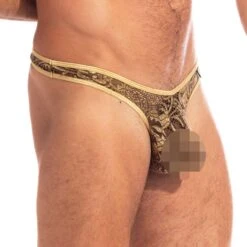 String L Homme Invisible Halcyonique UW07HAL -Magasin De Lingerie De Mode string hi uw07hal or 4