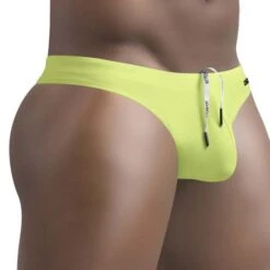 String De Bain X4D SW SW ErgoWear Neon EW1413 -Magasin De Lingerie De Mode stringbain ergo ew1413 jaune 4