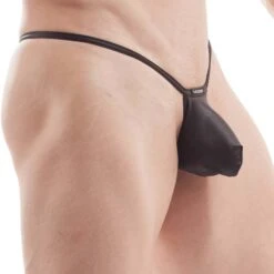 String De Bain Wojoer Mini Sock 324B3 -Magasin De Lingerie De Mode stringbain wojoer 324B3 noir 4