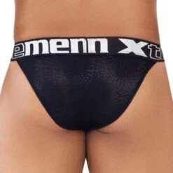 Tanga Xtremen Lace 91122 -Magasin De Lingerie De Mode tanga xtremen 91122 noir 3