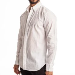 Chemise L Homme Invisible Capri HW126CAP -Magasin De Lingerie De Mode tshirt hi hw126cap blanc 4