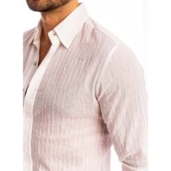 Chemise L Homme Invisible Martinique HW126MAR -Magasin De Lingerie De Mode tshirt hi hw126mar blanc 4